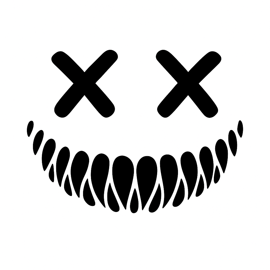 Стукер за кола-Devil Smile