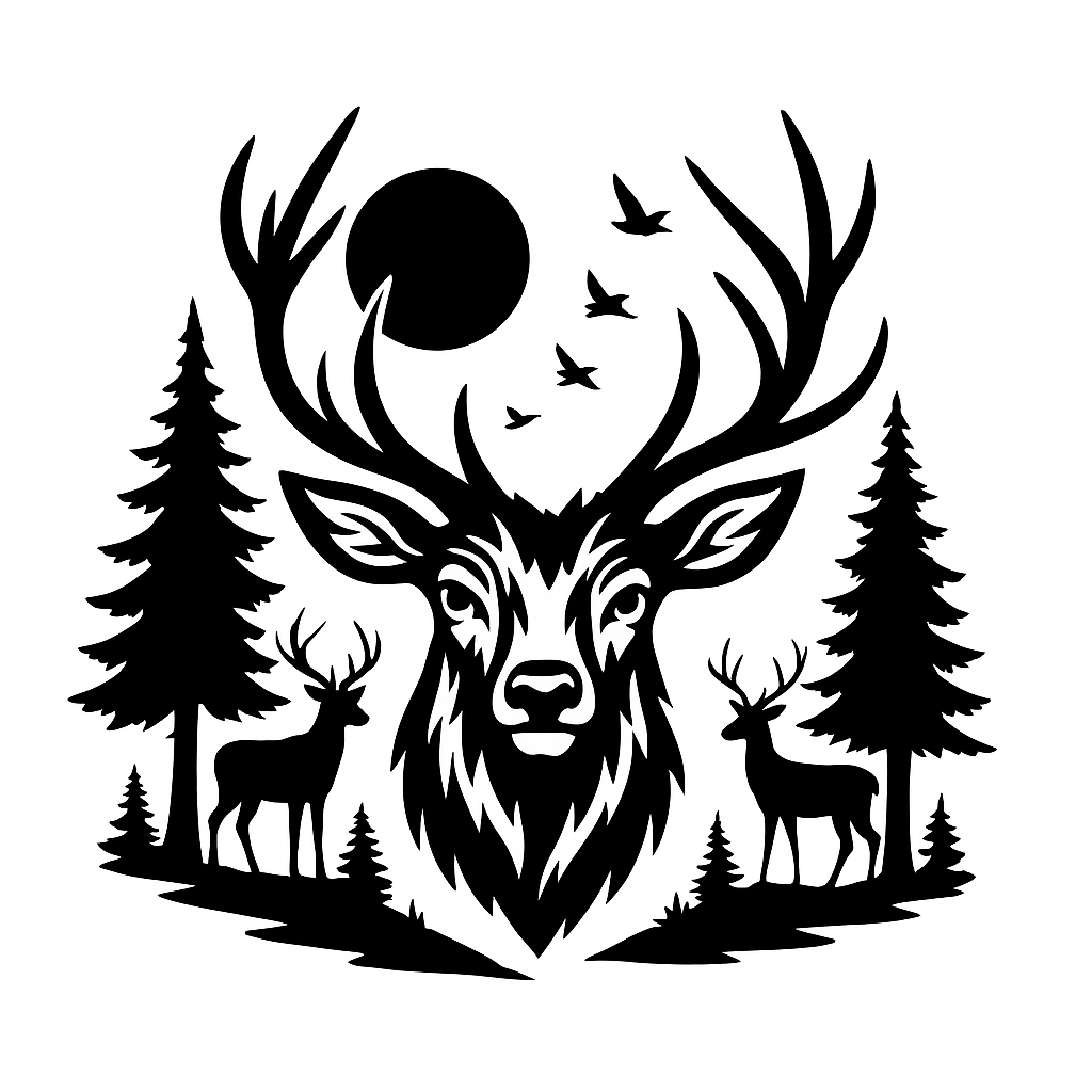 Стикер за кола-Deer Hunter